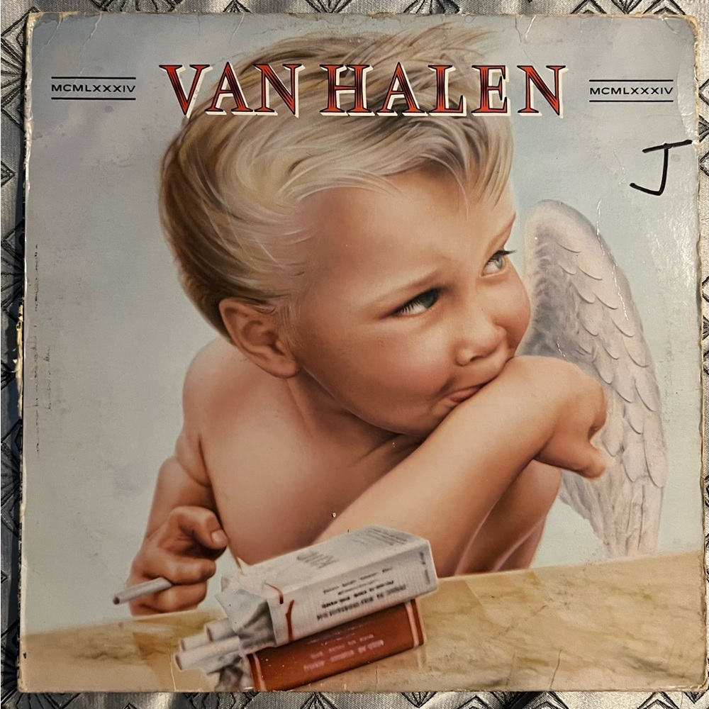 Van Halen, 1984, vinyl record. Opened, case has seen use but record is perfect!